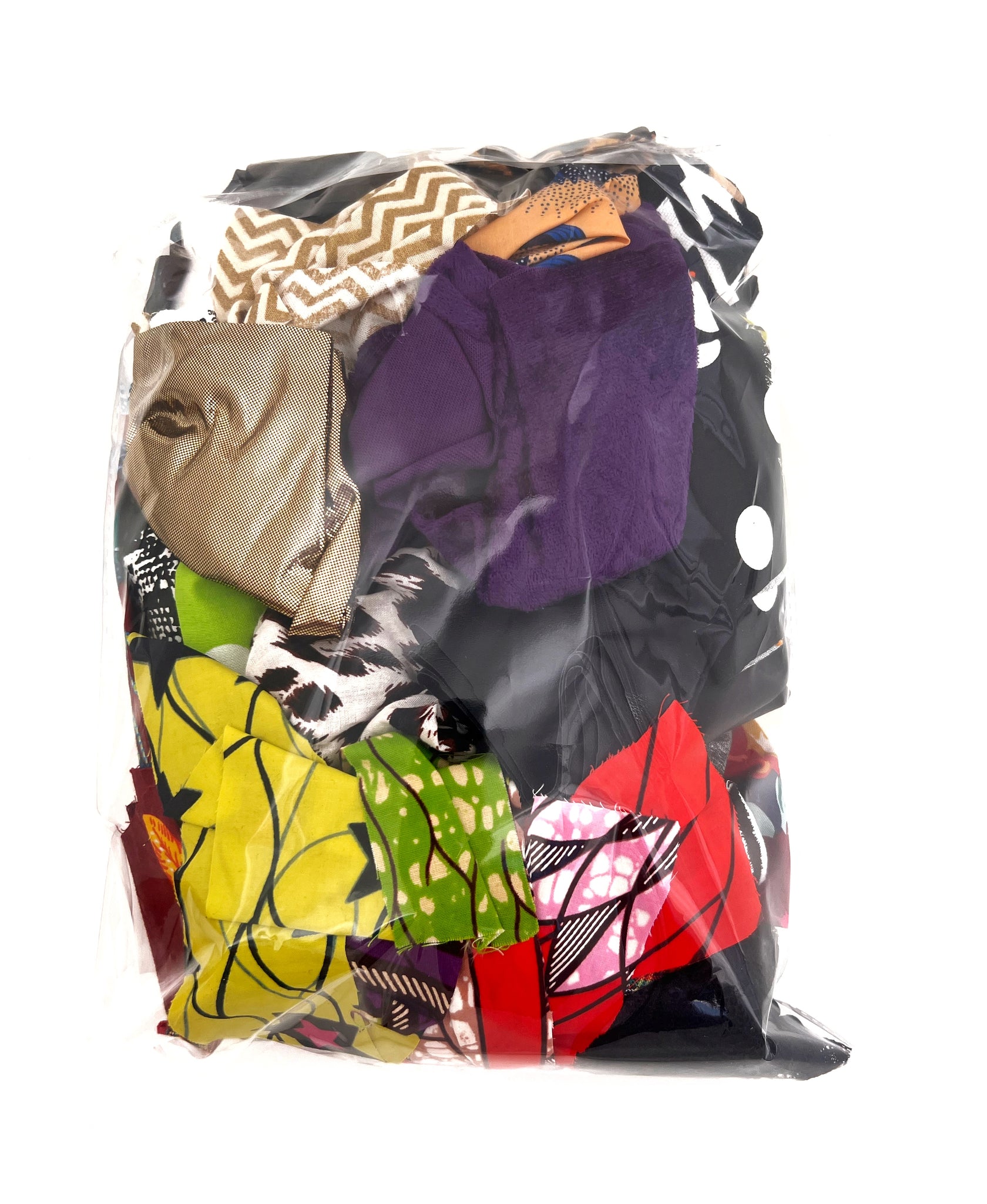 Designer Fabric Scrap Bag - One Yard by Weight-DFSB